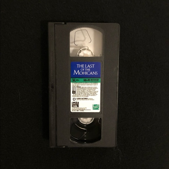 🎉HP🎉 “The Last of the Mohicans” on VHS - Excellent Condition - made in 1986 📼 - Picture 5 of 6